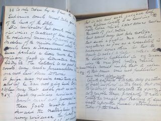 Harvard Law Students Handwritten Notes 5 Books 1880 