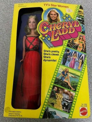 Vintage 1978 Mattel Cheryl Ladd Doll (2494) " Charlie 
