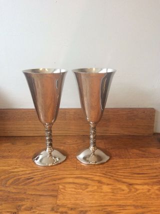 Roma S.  L Made In Madrid Spanish Wine Goblets