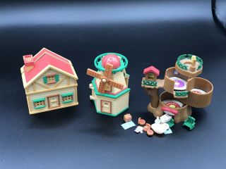 Calico Critters Sylvanian Families Little World Vintage House W/ Furniture