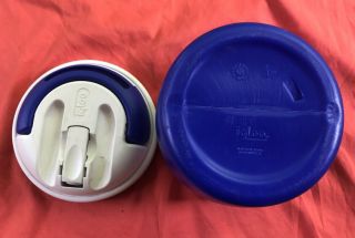 Igloo Elite 1/2 gallon water jug K - 9 DOG Cooler spout antique vintage BLUE 6