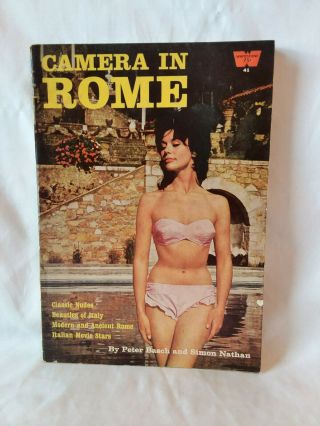 Peter Basch & Simon Nathan Camera In Rome Vintage 1963 Pb Nude Photography