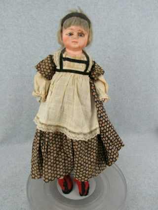 18 " Antique Wax Over Papier Mache Shoulder Head Doll " Tlc "