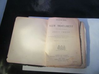(3) Antique Bibles: S.  S.  Teacher ' s Edition,  Large Print Teacher,  & International 4