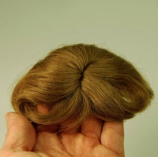 Wig 100 Cheveux Naturels Brown Doll Wig,  6 Inches,  Made In France