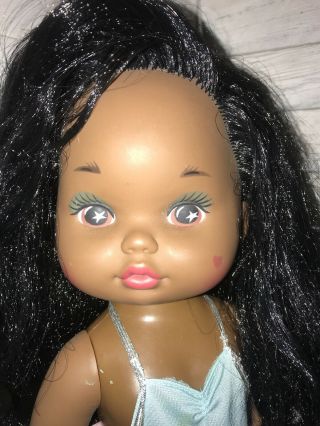 Vintage 1988 Lil Miss Makeup Mattel Doll 1980s African American 2