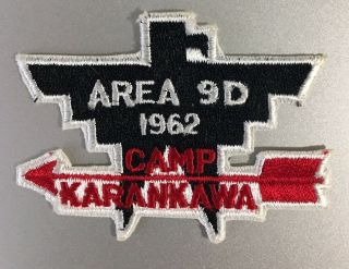 Oa Conclave: 1962 Area 9 D,  Karankawa 307.  60,  99,  199,  272,  307,  330,  446.  Texas