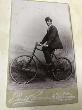 Antique Bicycle Photograph