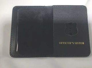 York City Police Officer Sister Mini Bi - Fold Wallet,  Id Holder