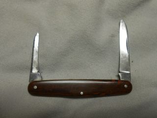 Old Vintage Schrade Cut Co Walden Ny Pocket Knife