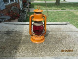 Antique Oil Lamp Marked Property Of Indianapolis Power & Light Co.