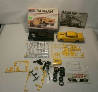 ☆ Monogram " Badman " 1955 Chevrolet Gasser Model Kit - 1/24th Parts F/s