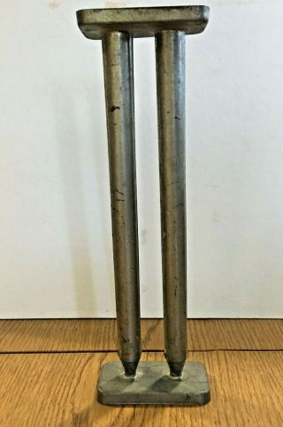 2 Tubetaper Metal Candle Mold 10 Inch Tapers