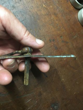 Antique Wardrobe keyhole latches/Door Victorian,  Art Deco Pulls 100 4