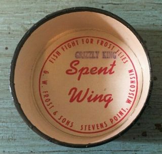 Vintage G.  W.  Frost & Son ' s Spent Wing 