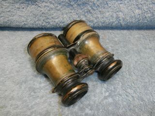 Antique Binoculars High Power Montgomery Ward & Co