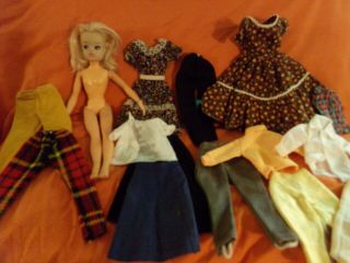 Vintage Marx Sindy Doll With Clothes