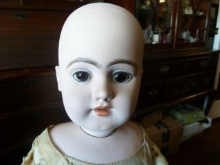 Early Antique Simon & Halbig 1009 German Bisque 27 " Needs A Home And Care