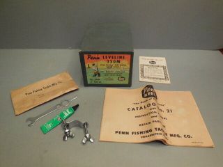 Vintage Penn 350m Reel Box - All The Goodies - Priced 2 Sell