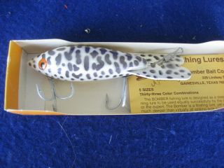 Vintage Bomber Lure Wood ? Old Stock