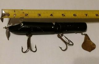 Vintage Muskie Jointed Flaptail Fishing Lure Musky Pike
