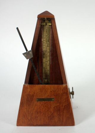 Vintage Seth Thomas Metronome - Wood - - 8 - 1/2 "