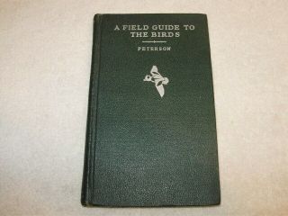 Antique 1934 First Edition A Field Guide To The Birds Roger Tory Peterson