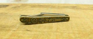 Vintage Kutmaster Usa Pocket Knife Intl.  Assn Of Machinist & Aerospace Workers