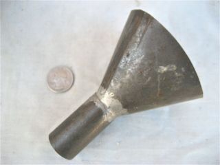 Old Hand Soldered Tin Funnel Circa 1800 