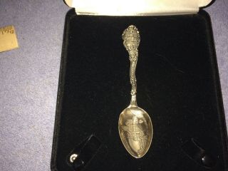Antique Sterling Silver San Francisco Ca Cliff House Eureka Old Souvenir Spoon