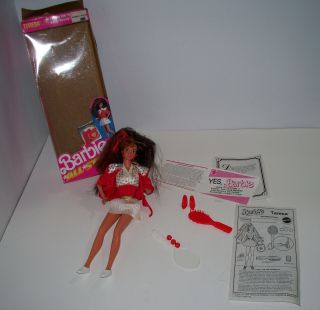Vintage 1989 Mattel Barbie And The All Stars " Teresa " 9353