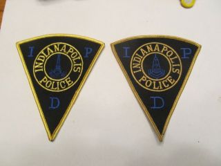 Indiana Indianapolis Police Patch Set Diff Centers