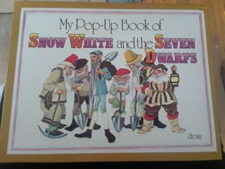 Pop Up Book Snow White & The Seven Dwarfs Anne Grahame Johnstone Vintage Dean