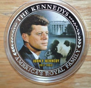2009 Proof John F Kennedy - Colorized Portrait - America 