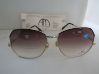 Nos Anthony Martin Butterfly 58[]18 140 Sunglasses Bifocal Sun Readers,  1.  50
