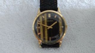 Mens Antique Longines Watch 10 K Gold Filled 528 Movement 17 Jewels