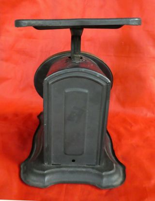 Antique Columbia Family Scale 0 - 24 lbs Burger and Baumgard Advertising EVC 3