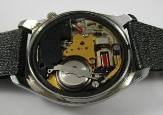 Bulova Accutron Wristwatch Vintage 34mm Case Runs 3