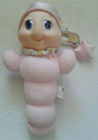 Vintage Glow Worm 1993/95 Pink With Stars Bulb One Owner Euc