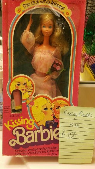 Vintage Kissing Barbie 1978 2597