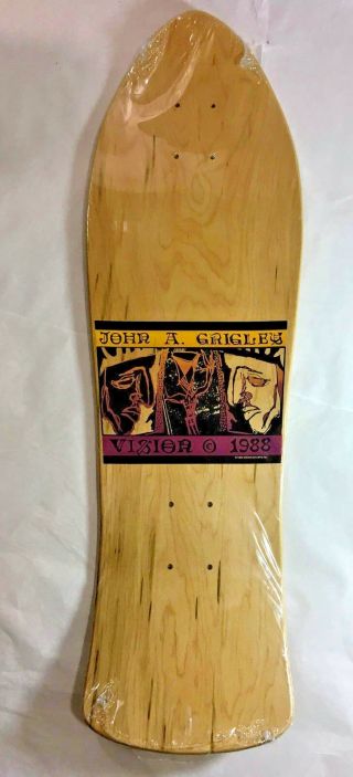 VISION - John Grigley Skateboard Deck - 2004 reissue 2