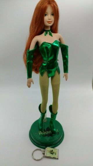 Barbie Doll Dc Comics Poison Ivy Doll Barbie Collector Batman Complete Villain