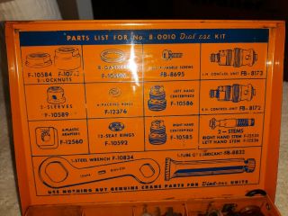 Vintage Crane Dial Ese Parts Kit 8 - 0010 In Metal Case