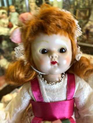 Vintage Gretel Vogue Ginny Doll from Twin Series 1953 - 1954 Tagged So Cute 2