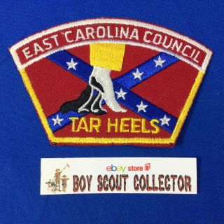 Boy Scout Csp East Carolina Council T3 Council Shoulder Patch