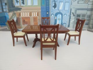 Vintage Reliable Doll Furniture Chair And Table Set