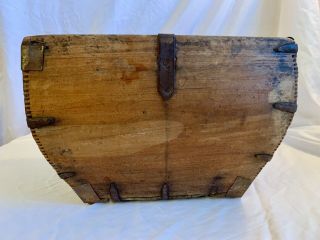 Vintage/Antique Wooden Tool Box - Crate - Holder?? Unique Wooden Box L@@K 3