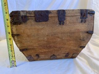 Vintage/Antique Wooden Tool Box - Crate - Holder?? Unique Wooden Box L@@K 6
