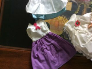 Vintage Horsman Mary Poppins Doll with clothes hats umbrella boots apron bag 2