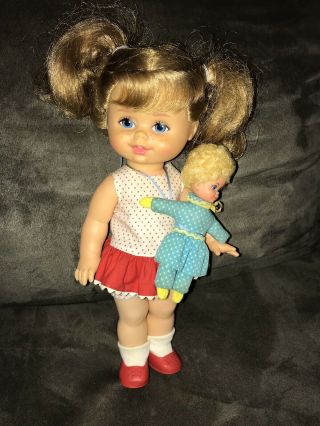 Talking Buffy Doll And Mrs Beasley Family Affair 1967 Vintage Mattel